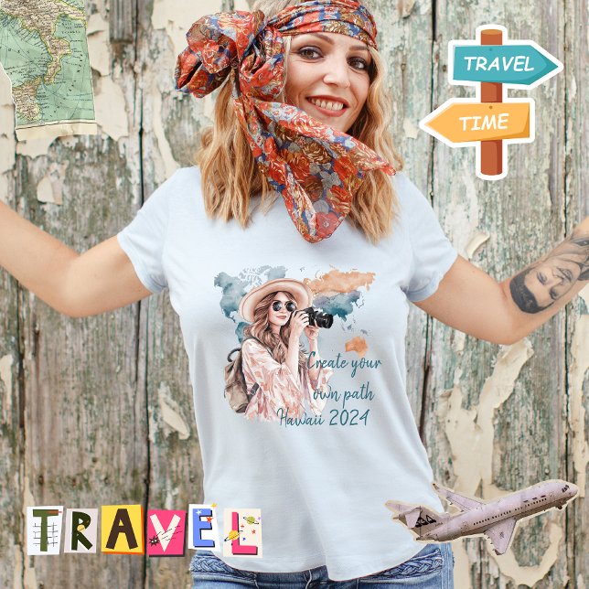 Camiseta Crear su propia ruta de acceso personalizada (Subido por el creador)