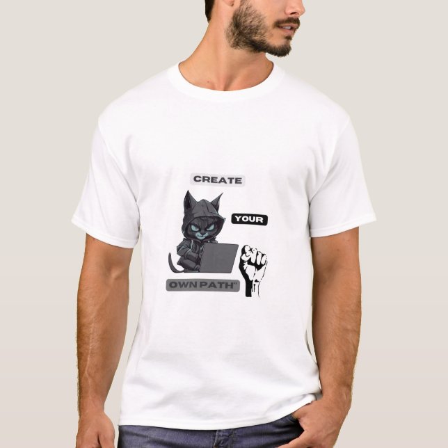 Camiseta Crear su propia ruta Tshirt (Anverso)