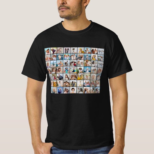 Camiseta Crear su propio Collage de fotos 63 (Anverso)