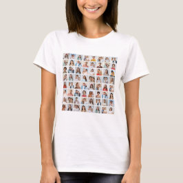 Camiseta Crear su propio Collage de fotos 64