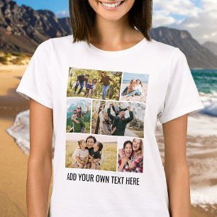 Camiseta Crear su propio Collage de fotos de 6