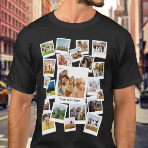 Camiseta Crear su propio Collage de fotos Personalizado 21