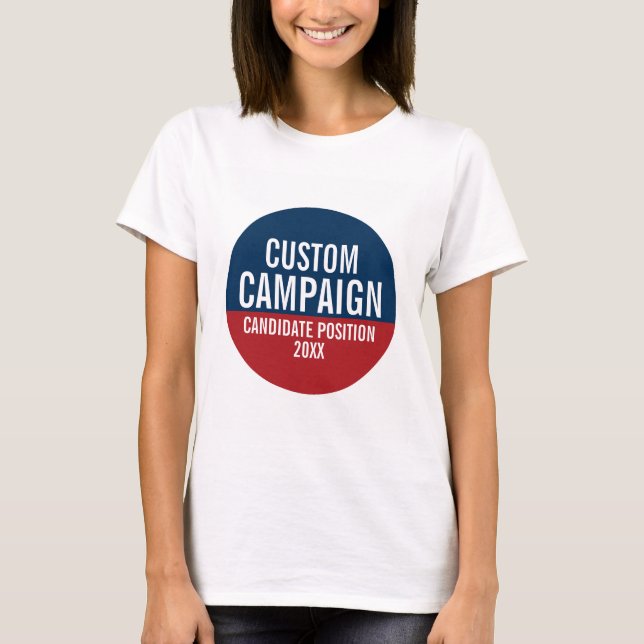 Camiseta Crear su propio engranaje de campaña (Anverso)