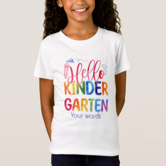 Camiseta Crear su propio jardín de infancia de Hello
