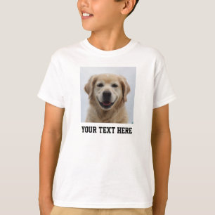 Camiseta Crear su propio nombre de foto de perro Mascota