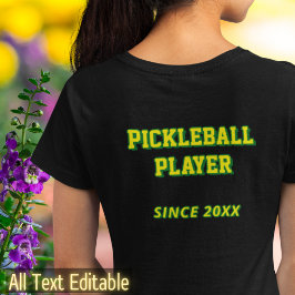 Camiseta Crear su propio Personalizado de tipos de letra de