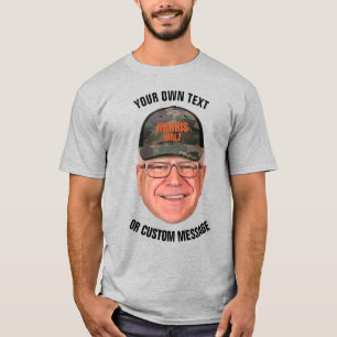 Camiseta Crear su propio Tim Walz