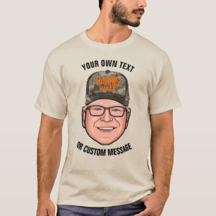 Camiseta Crear su propio Tim Walz