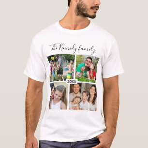 Camiseta Crear sus propias vacaciones familiares de 4 Colla