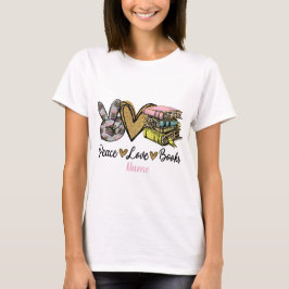 Camiseta Crear sus propios libros de amor por la paz
