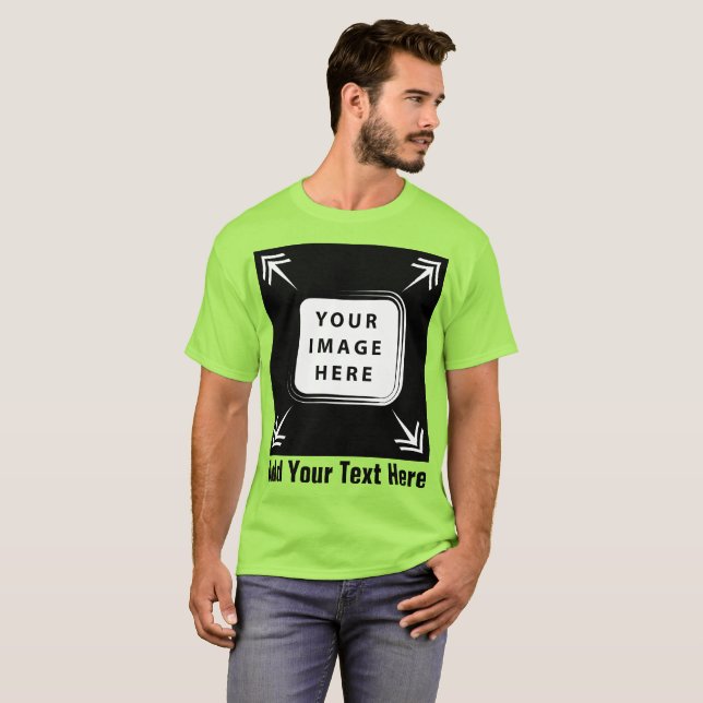 Camiseta Crear sus propios regalos personalizados Personali (Anverso completo)