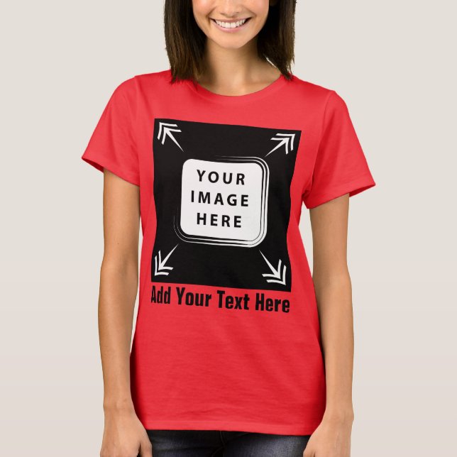 Camiseta Crear sus propios regalos personalizados Personali (Anverso)