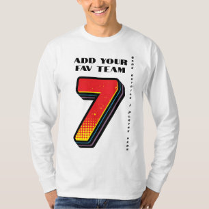 Camiseta Crear tu equipo favorito 7 Fútbol /Fútbol