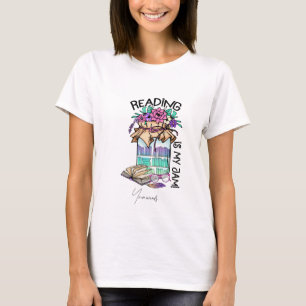 Camiseta Crear tu propia lectura es mi amante de los libros