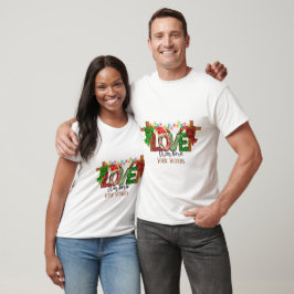 Camiseta Crear tu propio amor nació como Navidades cristian