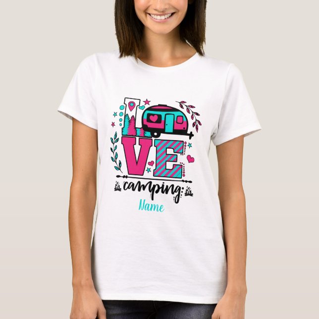 Camiseta Crear tu propio campamento de amor (Anverso)