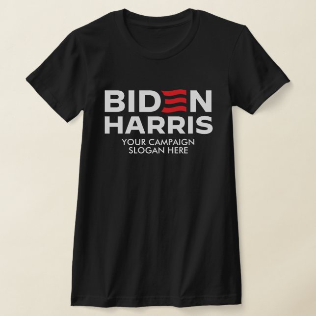 Camiseta Crear tu propio eslogan de campaña Biden Harris (Distribución)