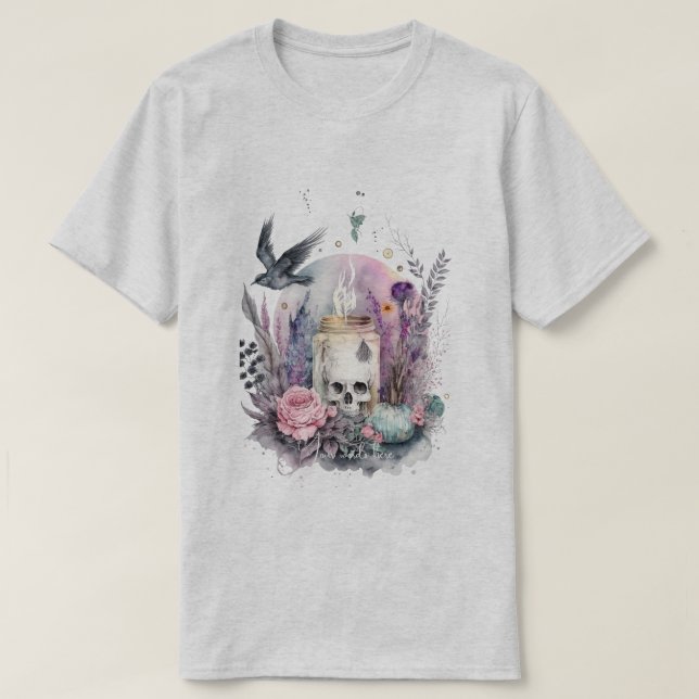 Camiseta Crear tu propio otoño gótico (Diseño del anverso)