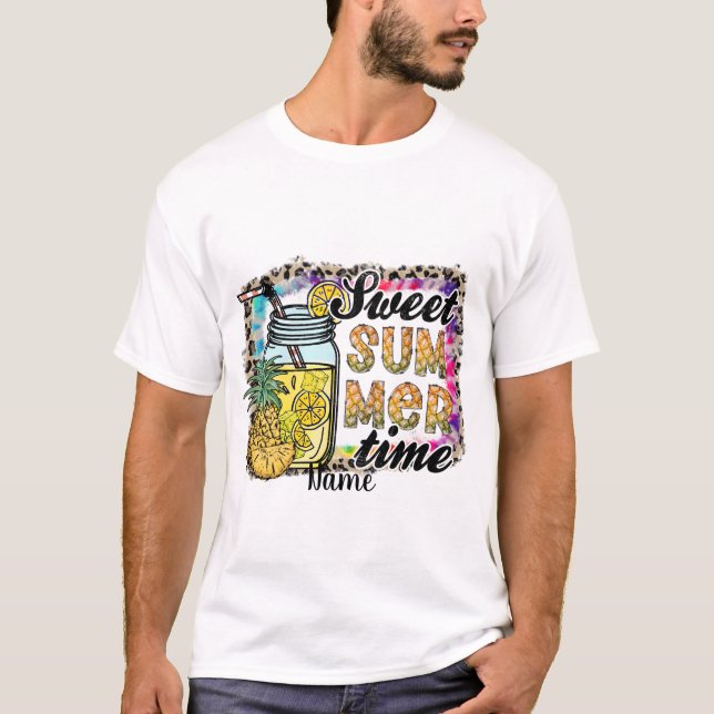 Camiseta Crear tu propio y dulce tiempo de verano (Anverso)