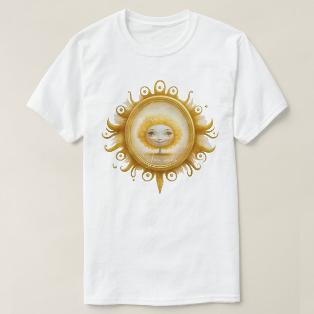 Camiseta Crear un árbol de sol propio (Diseño del anverso)