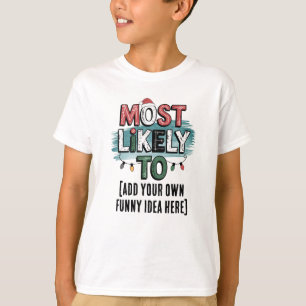 Camiseta 😂 crear una cita de Navidades divertidos con más