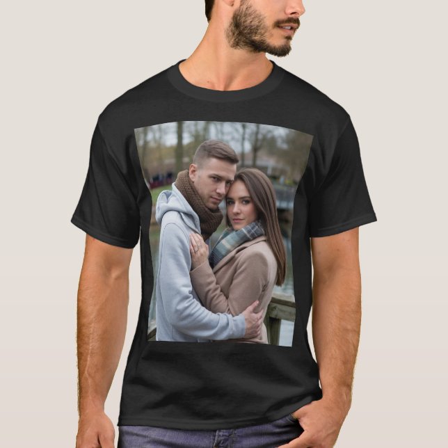 Camiseta Crear una imagen de pareja perfecta (Anverso)