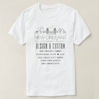 Crear una Personalizado Louisiana, Nueva Orleans T