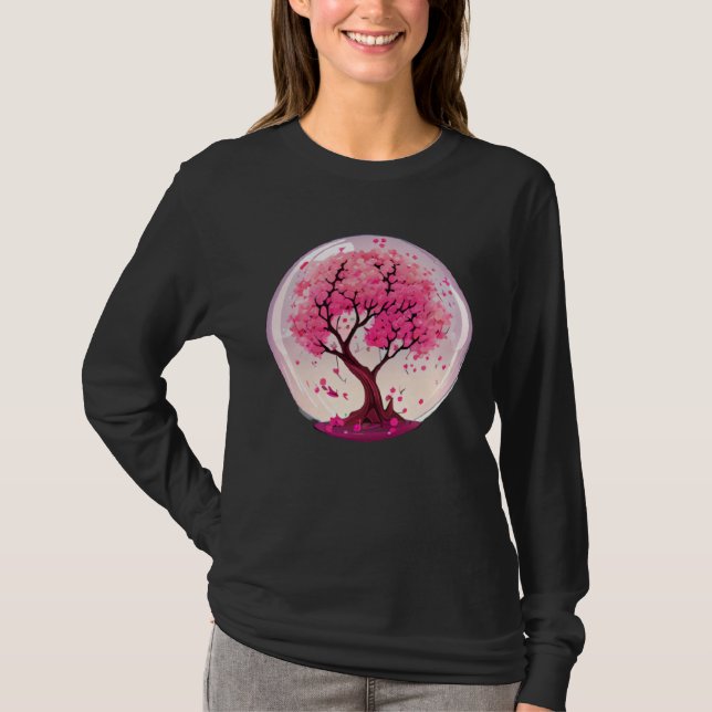 Camiseta Create an Ambiance of Renewal with this Cherry Blo (Anverso)