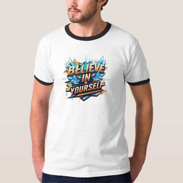 Camiseta - Créate en ti mismo (Anverso)