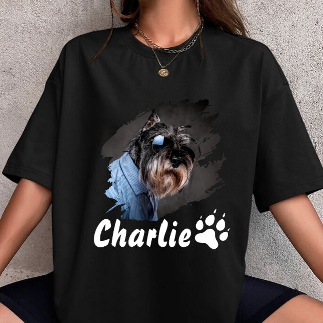 Camiseta create your own pet shirt idea here custom photo (Subido por el creador)