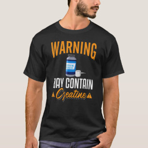 Camiseta Creatina Monohidrato Polvo Suministro para la cons