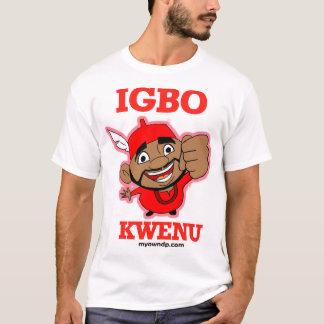 Camiseta creativa de Kwenu del Igbo