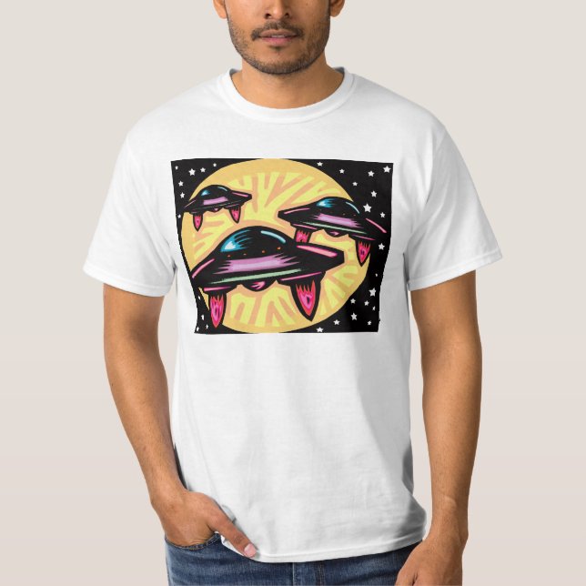 Camiseta creativa del diseño de los vehículos (Anverso)