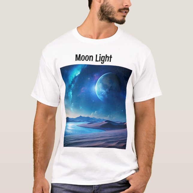 Camiseta creativa para amantes de la naturaleza (Anverso)