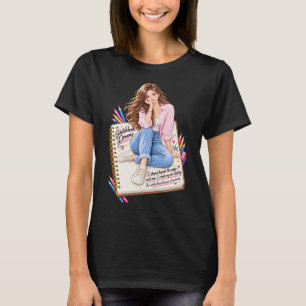 Camiseta Creativa Sueños de Cuaderno de Dibujo par