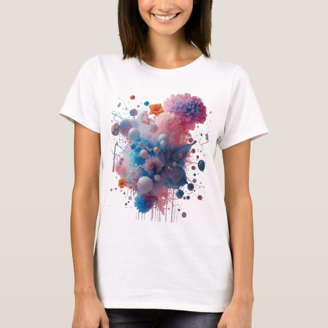 Camiseta Creative Art-Inspired T-Shirt (Anverso)