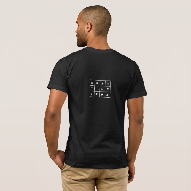 Camiseta Creative Labz Bolt (Reverso completo)