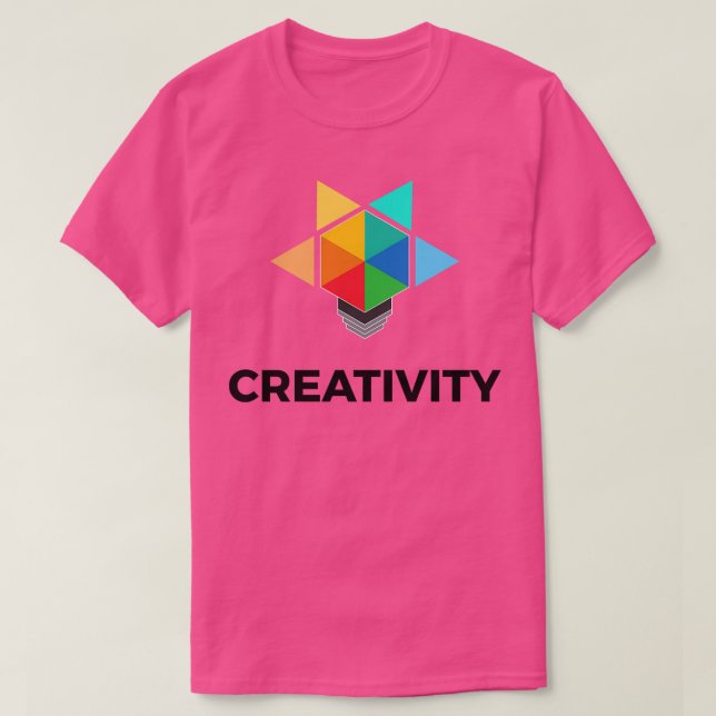 Camiseta creatividad (Diseño del anverso)
