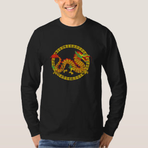 Camiseta Creatividad de fantasía animal mística Cultura chi