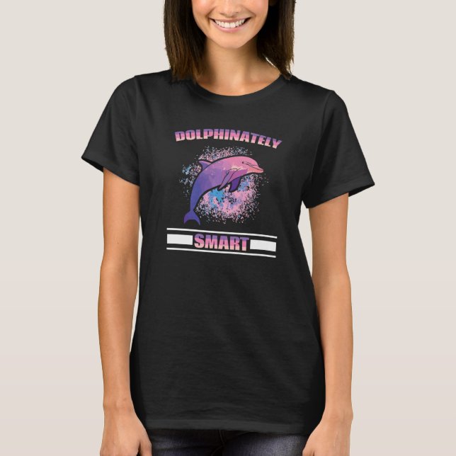 Camiseta Creatividad del mar delfín delfinado (Anverso)