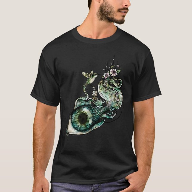 Camiseta Creatividad Fluyente (Anverso)