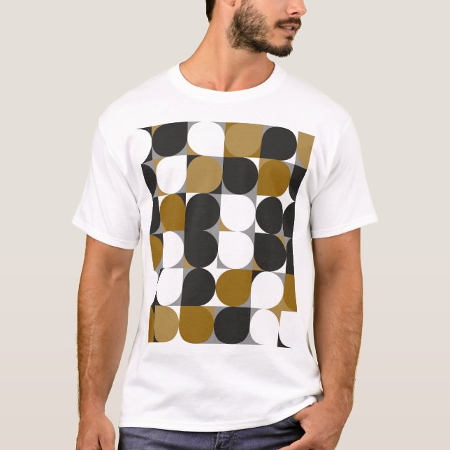 Camiseta Creatividad geométrica: diseño de patrones sin bri (Anverso)
