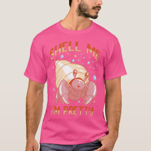 Camiseta Creatividad marina Las cáscaras de marisco Hermit 