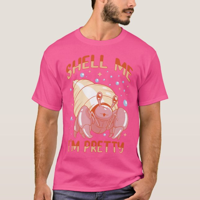 Camiseta Creatividad marina Las cáscaras de marisco Hermit  (Anverso)