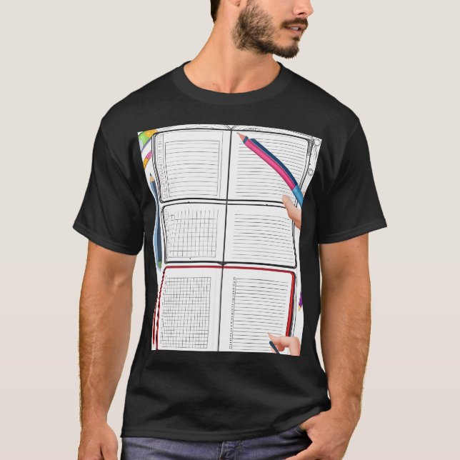 Camiseta Creatividad organizada: La historia de un planific (Anverso)