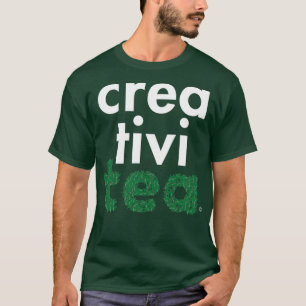 Camiseta Creatividad Tea Aovers blanco