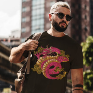Camiseta Creatura de dragón china
