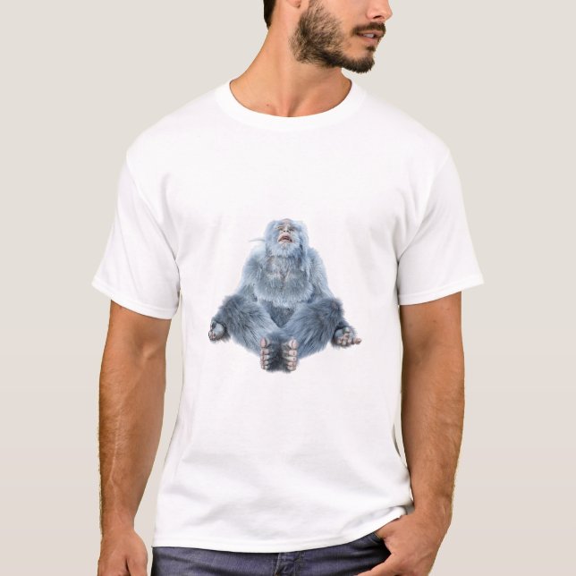 Camiseta Creatura de fantasía Yeti (Anverso)