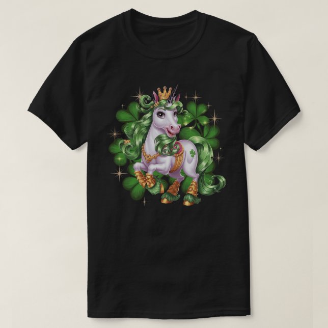 Camiseta Creatura de la Fantasía Celta de San Patricio de U (Diseño del anverso)
