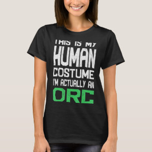 Camiseta Creatura De Mitología Orc Rpg Fantasía Cstuma Folc